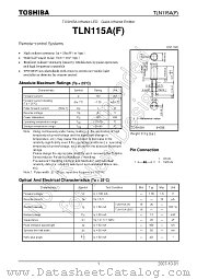 TLN115A(F) datasheet pdf TOSHIBA