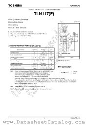 TLN117(F) datasheet pdf TOSHIBA