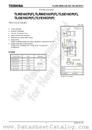 TLRME16CP(F) datasheet pdf TOSHIBA