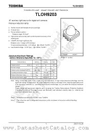 TLOH9203 datasheet pdf TOSHIBA