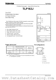 TLP163J datasheet pdf TOSHIBA