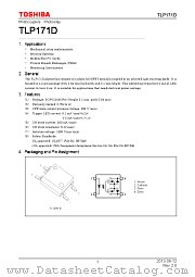 TLP171D datasheet pdf TOSHIBA