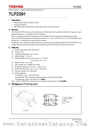 TLP2391 datasheet pdf TOSHIBA
