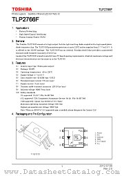 TLP2766F datasheet pdf TOSHIBA