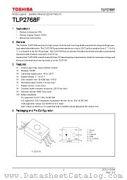 TLP2768F datasheet pdf TOSHIBA
