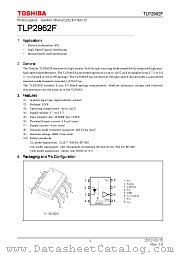 TLP2962F datasheet pdf TOSHIBA