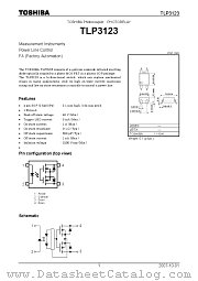 TLP3123 datasheet pdf TOSHIBA