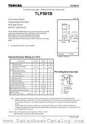 TLP591B(C40) datasheet pdf TOSHIBA