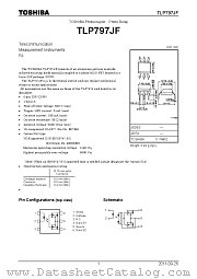 TLP797JF datasheet pdf TOSHIBA