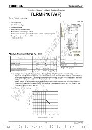 TLRMK16TA(F) datasheet pdf TOSHIBA