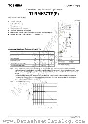 TLRMK37TP(F) datasheet pdf TOSHIBA