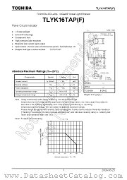 TLYK16TAP(F) datasheet pdf TOSHIBA