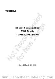 TMP19A23FYFG datasheet pdf TOSHIBA