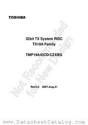 TMP19A43CDXBG datasheet pdf TOSHIBA