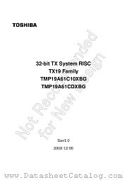 TMP19A61CDXBG datasheet pdf TOSHIBA