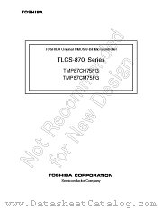 TMP87CM75FG datasheet pdf TOSHIBA
