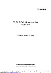 TMPM368FDXBG datasheet pdf TOSHIBA