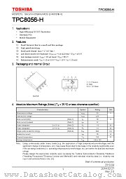 TPC8056-H datasheet pdf TOSHIBA