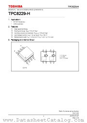 TPC8229-H datasheet pdf TOSHIBA