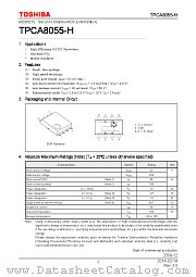 TPCA8055-H datasheet pdf TOSHIBA
