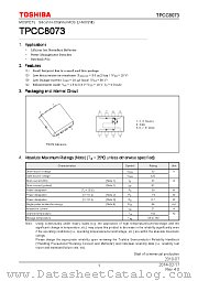 TPCC8073 datasheet pdf TOSHIBA