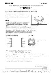 TPD1036F datasheet pdf TOSHIBA