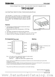 TPD1039F datasheet pdf TOSHIBA