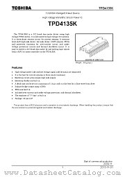 TPD4135K datasheet pdf TOSHIBA