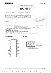TPD7101F datasheet pdf TOSHIBA