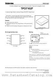 TPD7102F datasheet pdf TOSHIBA