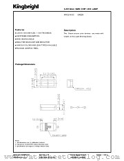 APK3216VGC datasheet pdf Kingbright Electronic