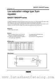 BA033FP datasheet pdf ROHM