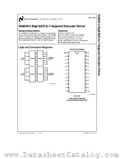 DS8669N datasheet pdf National Semiconductor