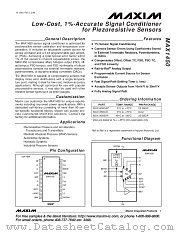 MAX1450CAP datasheet pdf MAXIM - Dallas Semiconductor