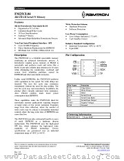 FM25CL04-S datasheet pdf Ramtron International