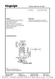 APT1608SEC datasheet pdf Kingbright Electronic