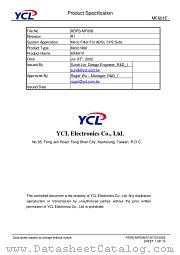 MF601F datasheet pdf YCL
