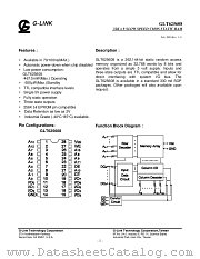 GLT625608-10J3 datasheet pdf etc