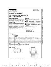 74LVTH374MTCX_NL datasheet pdf Fairchild Semiconductor