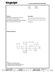 L34SF4BT datasheet pdf Kingbright Electronic