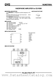 NJM2769AM datasheet pdf New Japan Radio