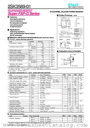 2SK3589-01 datasheet pdf Fuji Electric