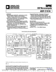 ADSP-21161NCCA-100 datasheet pdf Analog Devices