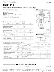 2SD1440 datasheet pdf Panasonic