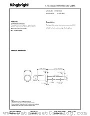 L2523SURC datasheet pdf Kingbright Electronic