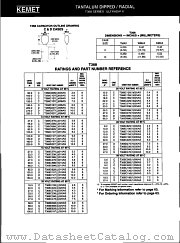 T350F105M035AS datasheet pdf Kemet Corporation