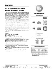 NCP5355PDR2 datasheet pdf ON Semiconductor