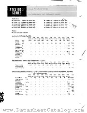 STK4131 datasheet pdf etc