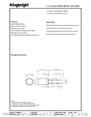L7143SRD datasheet pdf Kingbright Electronic