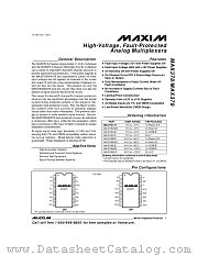 MAX379CJE datasheet pdf MAXIM - Dallas Semiconductor